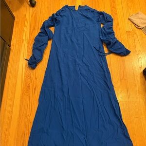 ASOS design blue maxi dress size 6 can fit 4-6